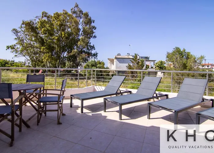 アパート Red #1, 1 Minute From Megas Lakos